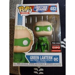 New Funko Pop Justice League Green Lantern #482 C2E2 Expo 2024 Limited Edition